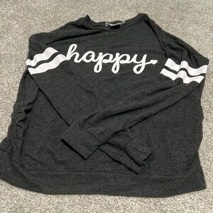 Maternity fleece shirt